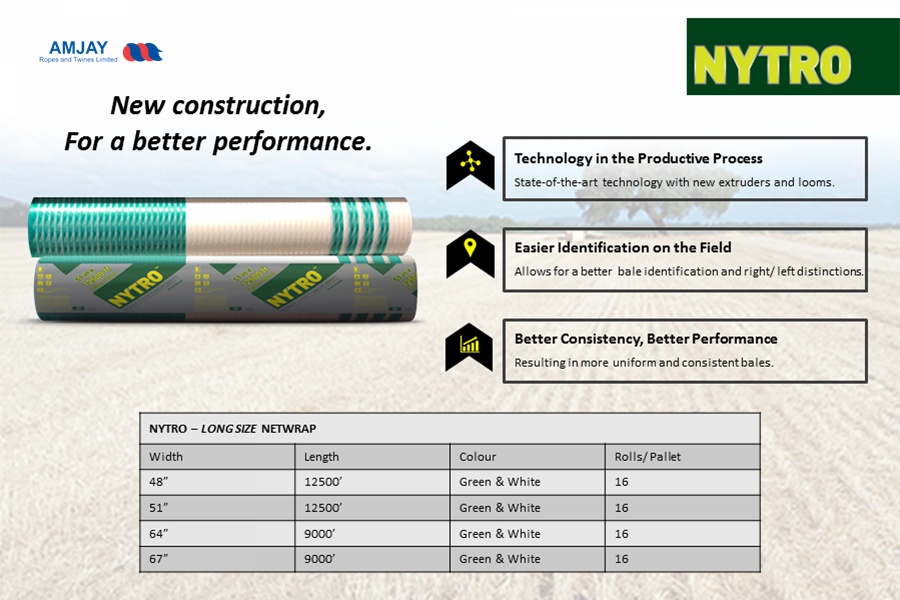 Nytro Netwrap: New construction, For a better performance.